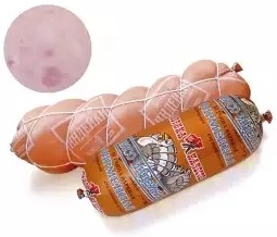 Колбаса вареная из индейки, 1-1.5 кг, Фабрика качества