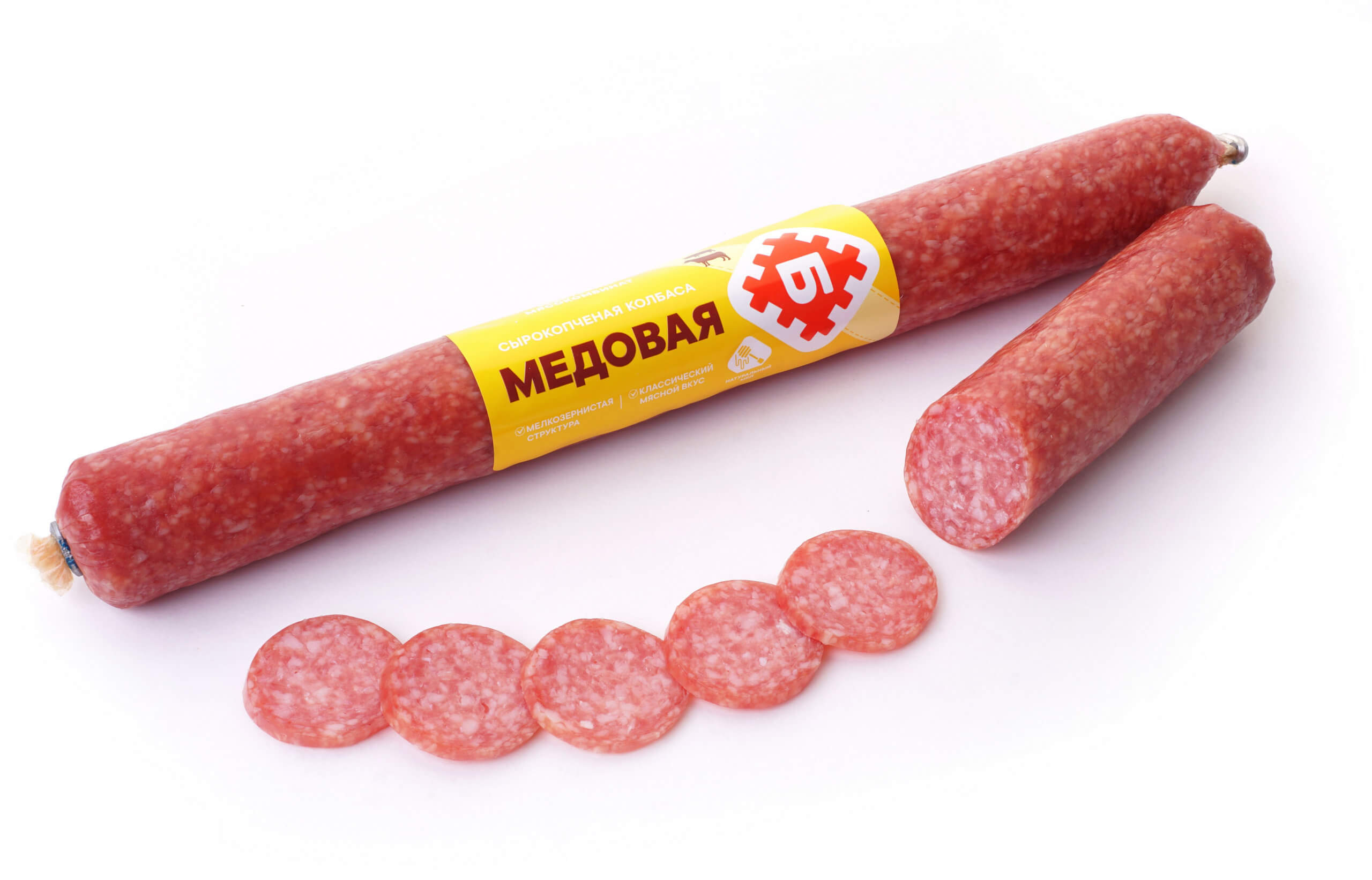 Колбаса салями Медовая Брест ~ 200-250 г в шт