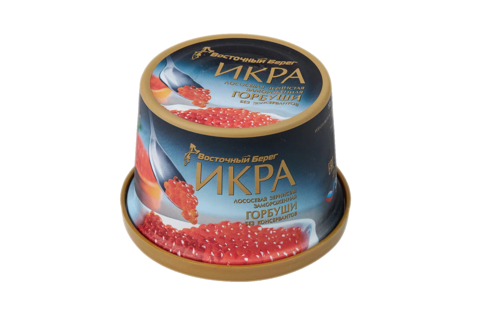 Икра горбуши Восточный Берег замороженная без консервантов 240гр